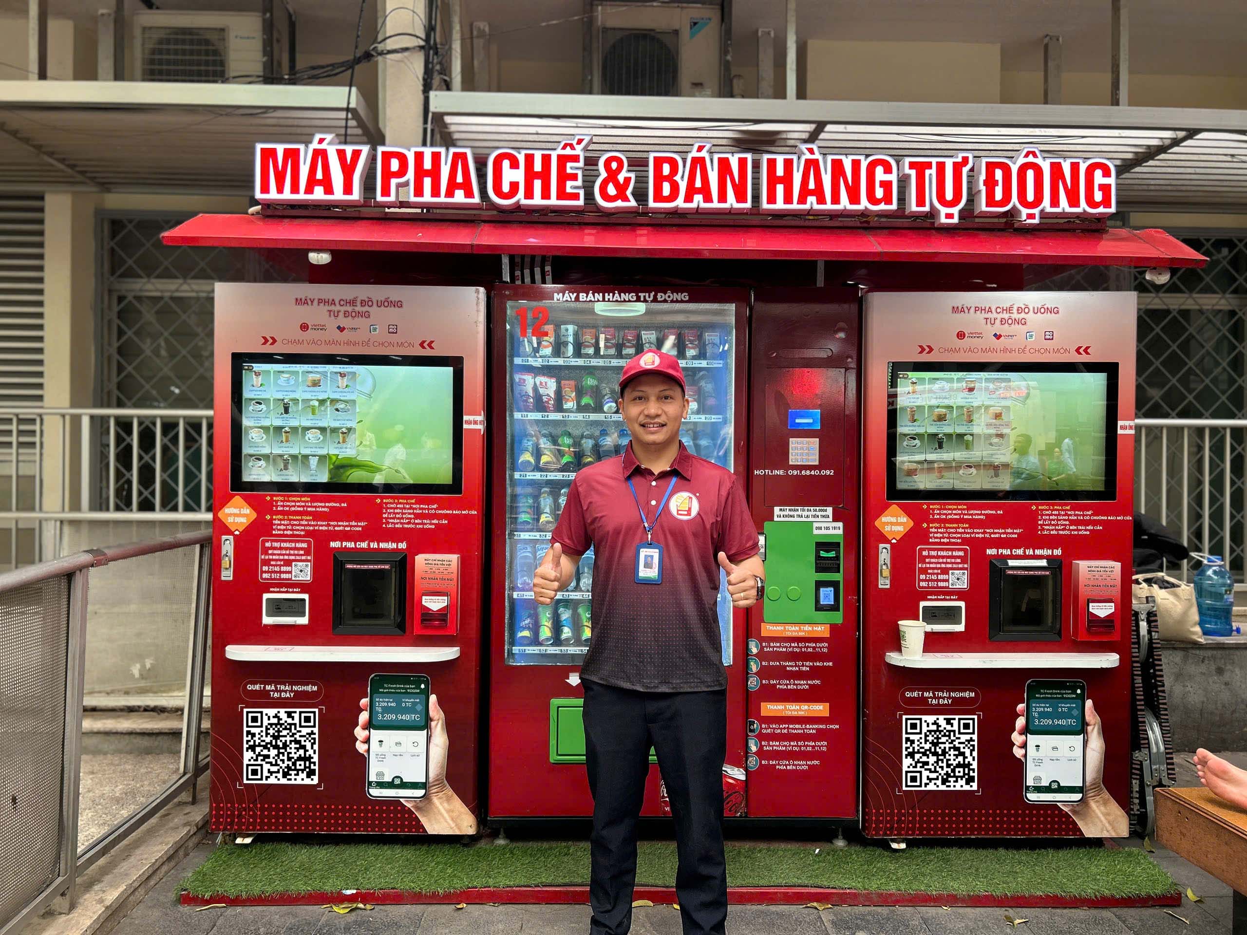 Máy bán nước tự động