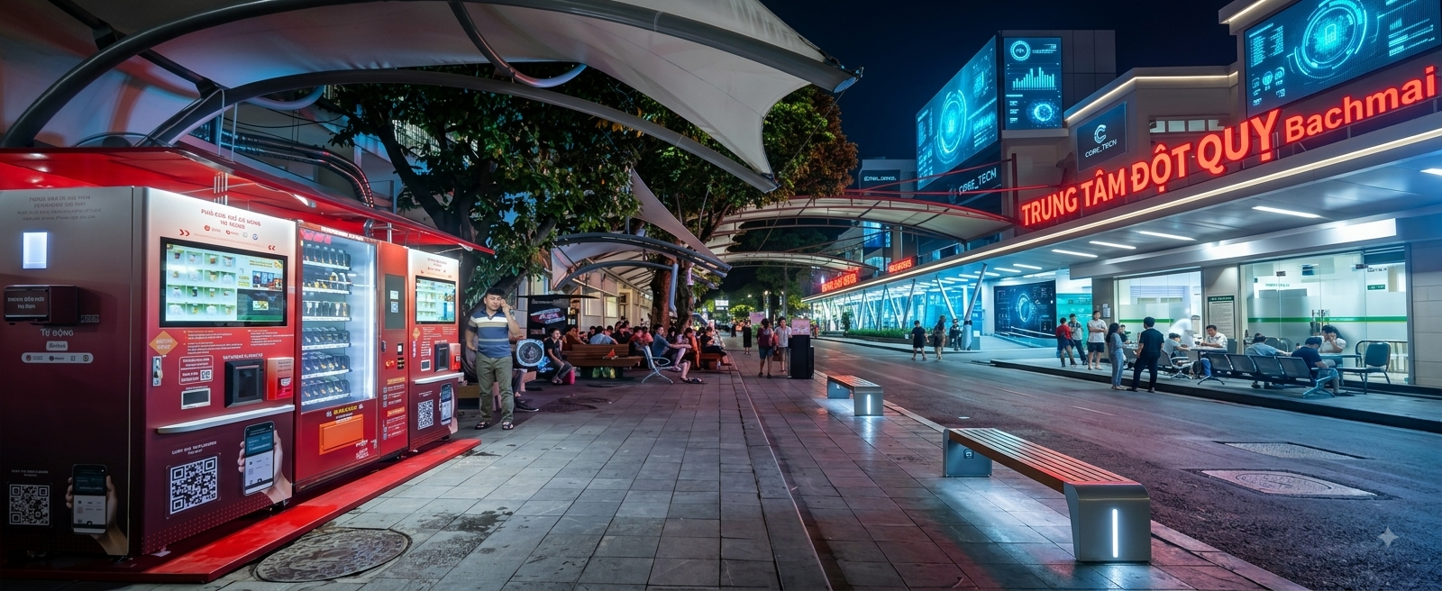 Máy bán hàng tự động tại Hà Nội